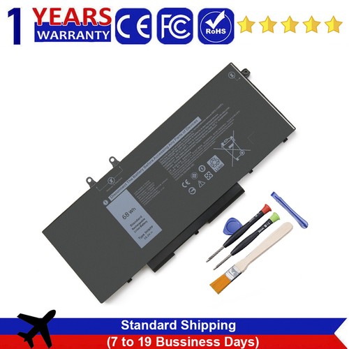Batteria 68wh 3hwpp - per, dell