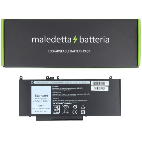 Batteria nera per dell - batteria,