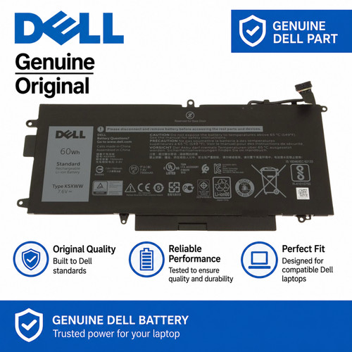 Batteria originale dell - dell, 60wh