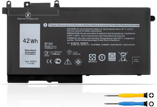 Batteria 3dddg 42wh per dell - 3dddg,