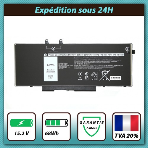 Batteria dell 3hwpp 68wh per - ,
