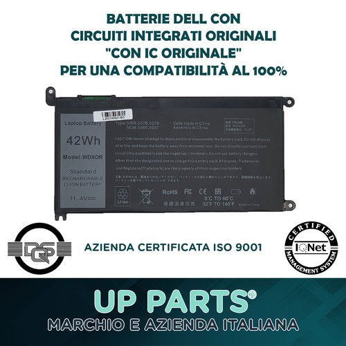 Batteria dell wdx0r - wdx0r, chip