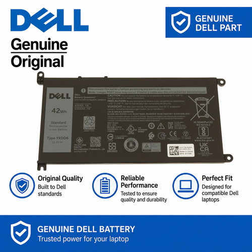Batteria originale dell 42wh - batteria,