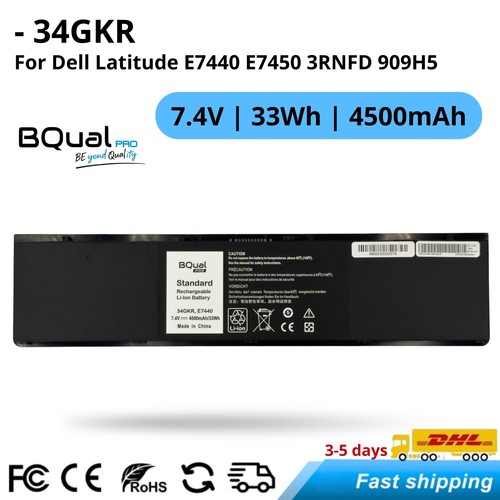 Batteria 34gkr per laptop dell - laptop,