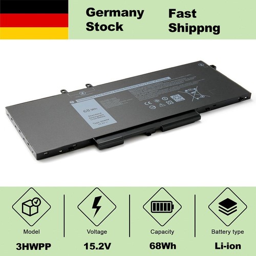 Batteria 3hwpp per dell - per,