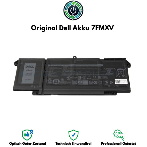 Batteria originale dell 7fmxv - dell,